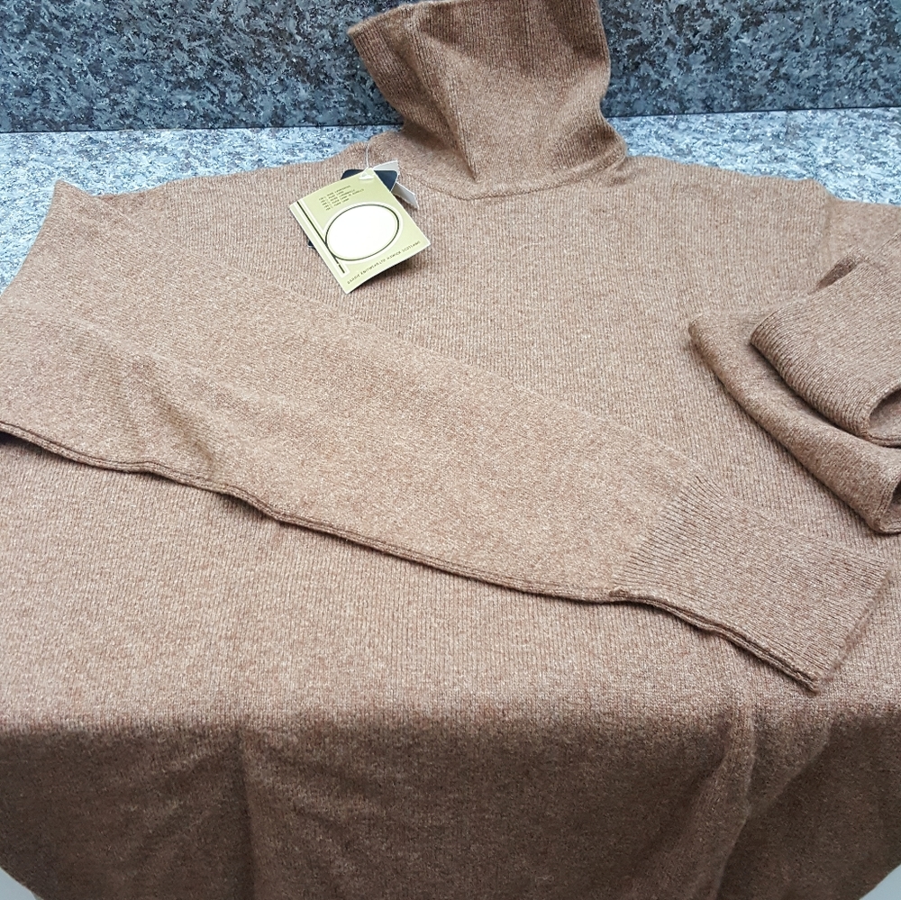 Vintage Barrie mens lambswool turtleneck sweater
